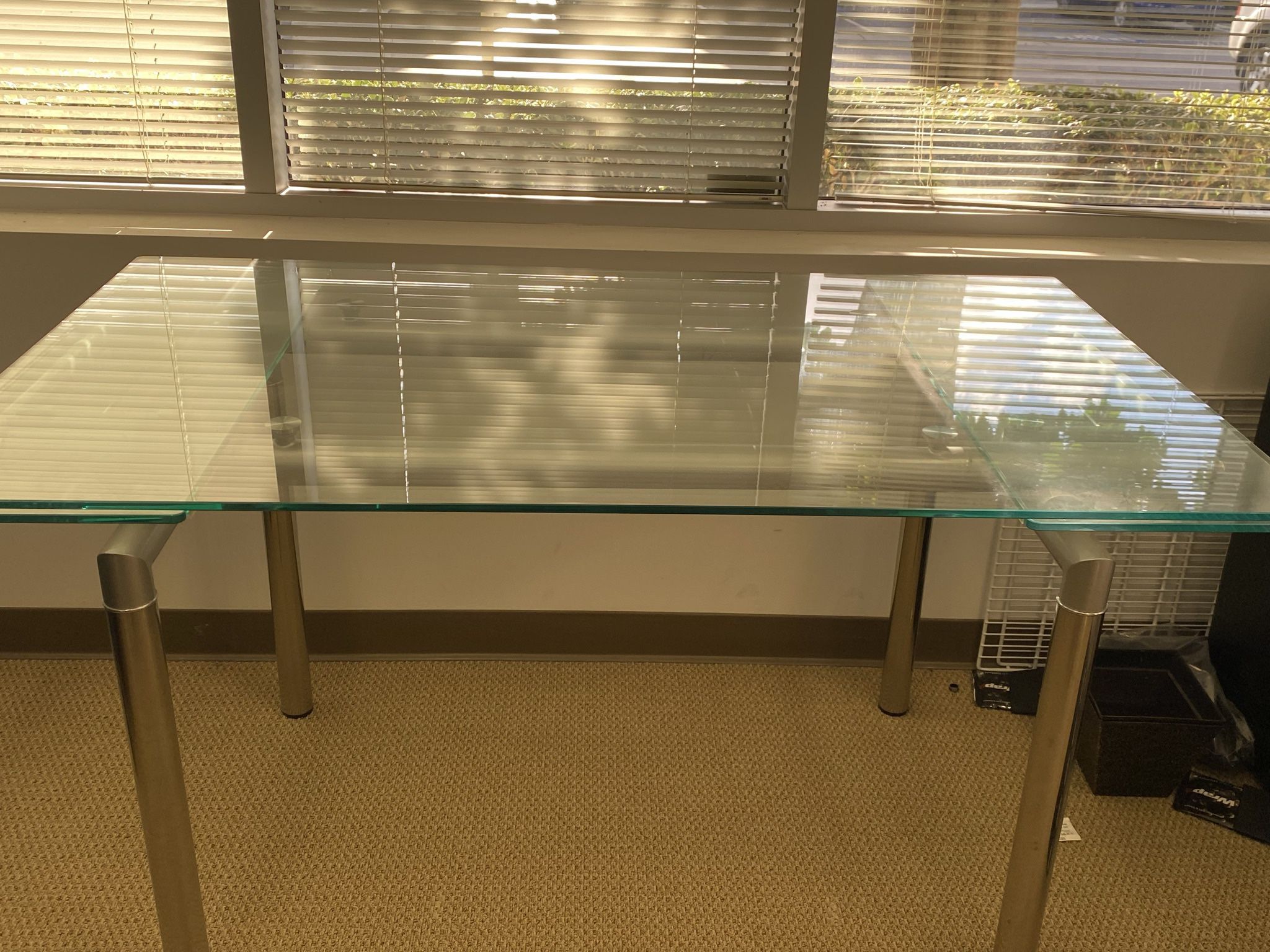 Modern  Glass Table/ Glass Desk