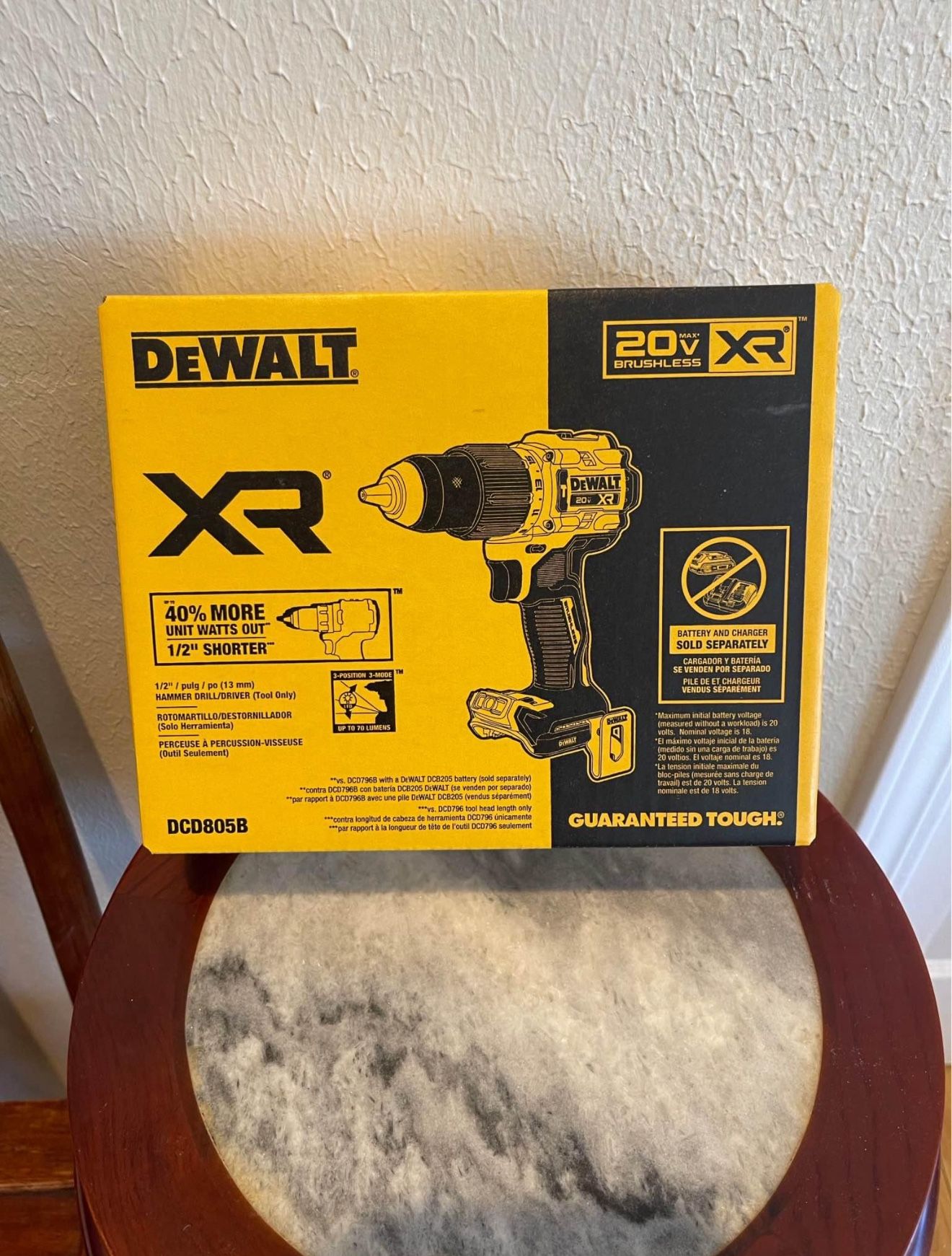 20V Compact Cordless 1/2 in. Hammer Drill (Tool Only)