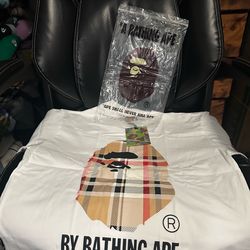 Burberry bape tee