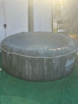 Coleman spa with filter and pump