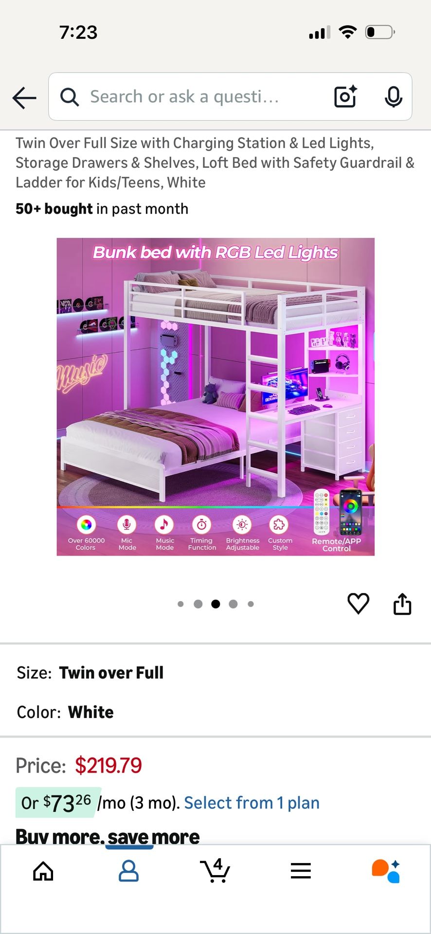 Full Over Full Bunk Bed