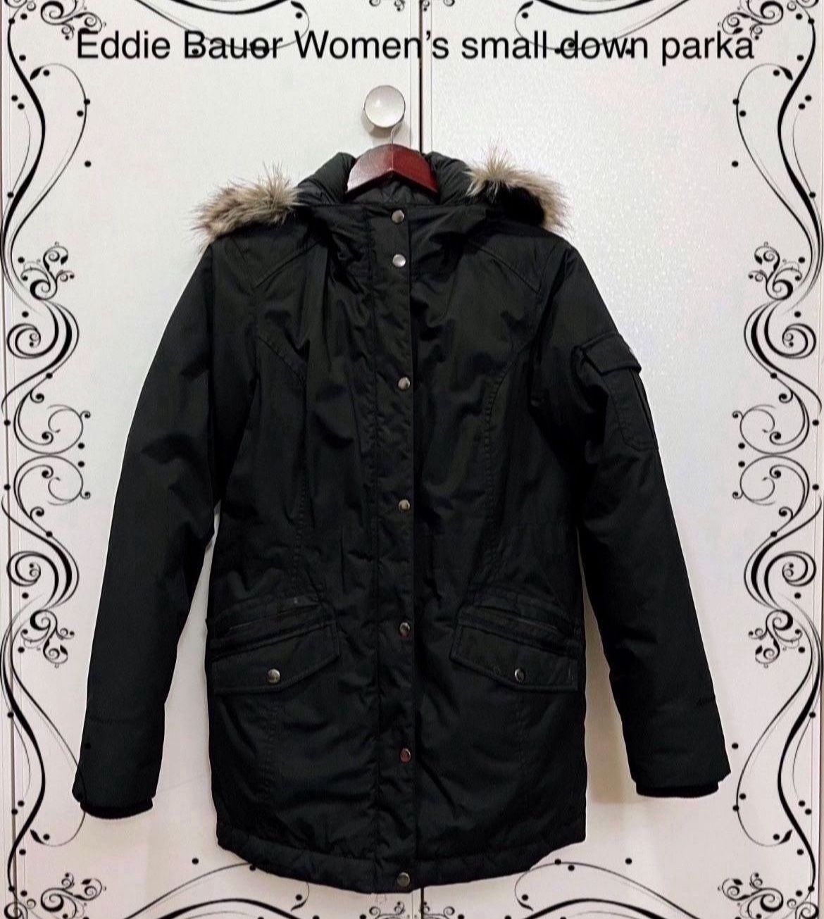 Eddie Bauer Women’s Winter Jacket/ Down Parka (Size: Small) (Pick up🛒 In Bellevue) *Check out my Other Posts 💕