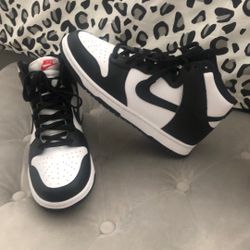New Nike High Top Pandas 