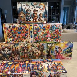Delfy 1000 Piece Puzzles - Quality Puzzles!