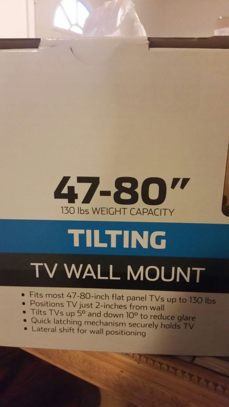 Onn tilting tv mount