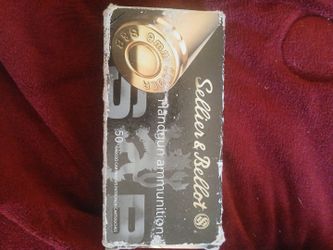 Sellier & Bellot 9mm Handgun Ammunition 50 Rounds