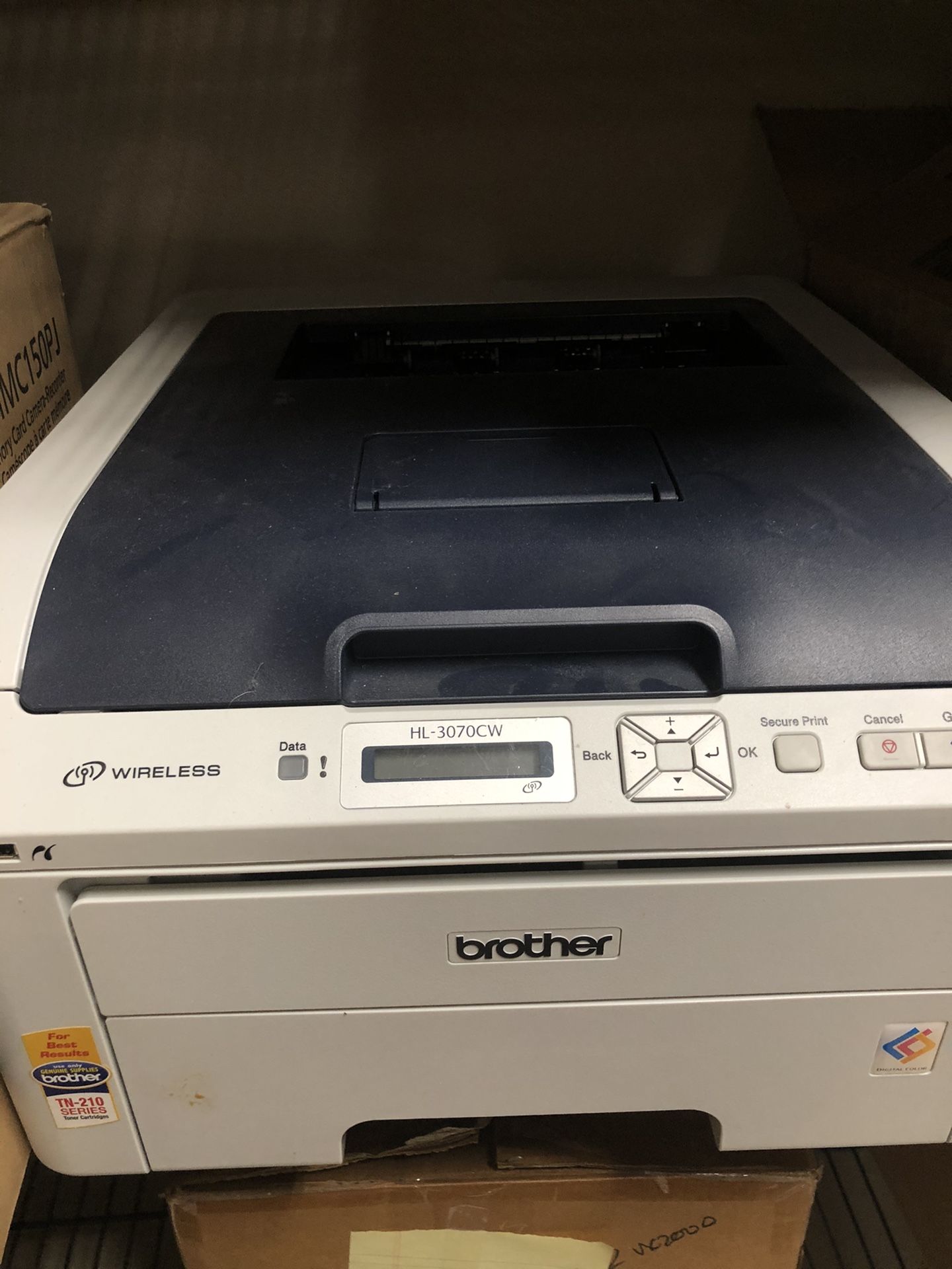 Brother HL-3070CW Compact Digital Color Printer with Wireless Networking