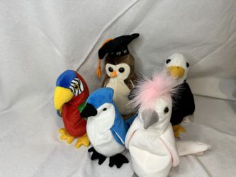 Bird Beanie Baby Set Of 5.  #2 
