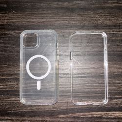 MagSafe iPhone 15 Plus Clear Case