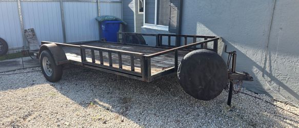 14×7 utility trailer