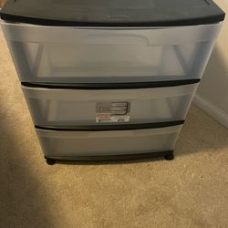 Sterilite 3 Drawer Cart- Large