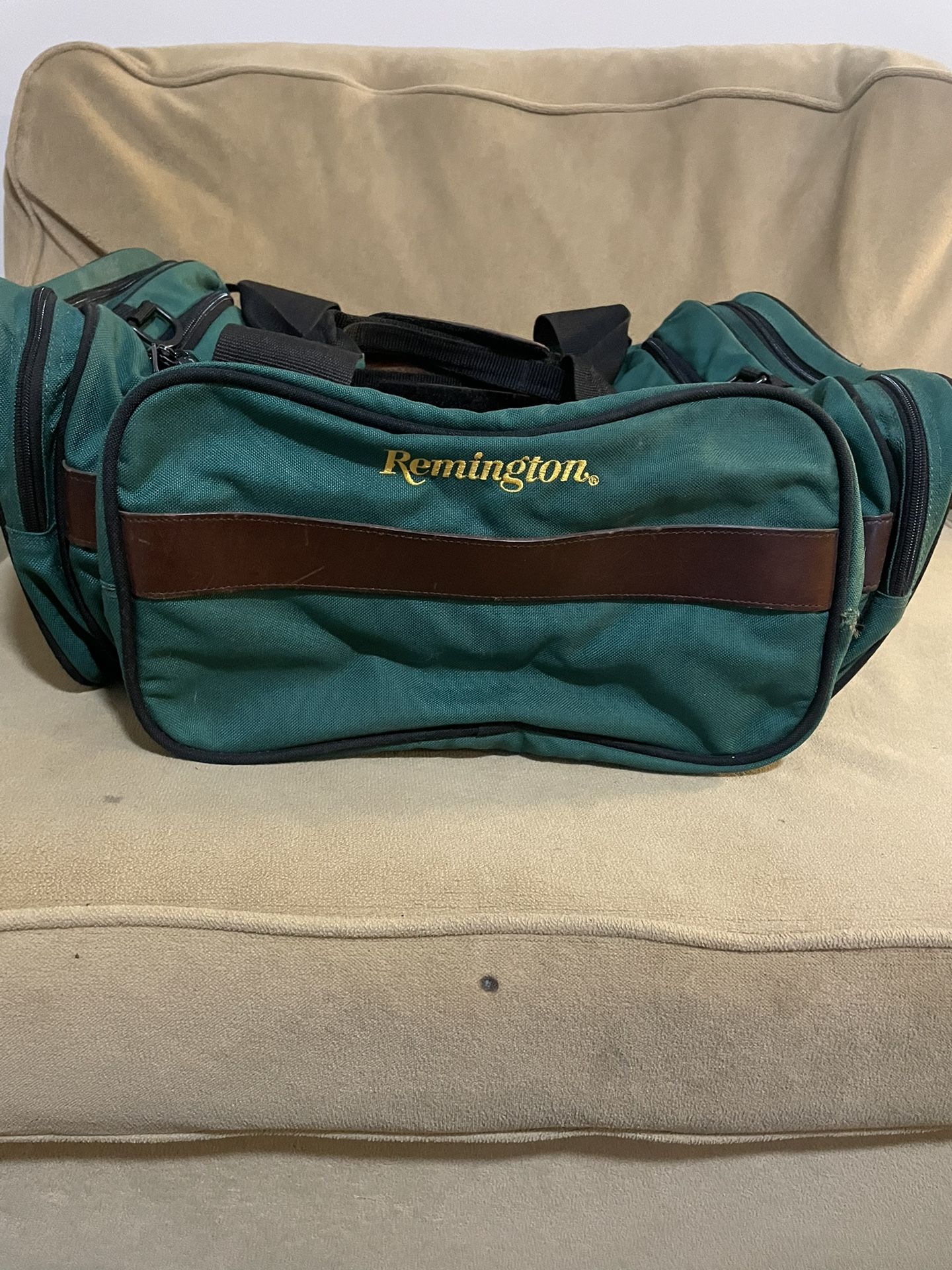 Remington brand Green Duffel Bag