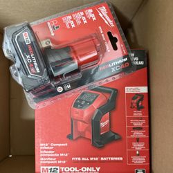 M12 Inflator With 4.0 Battery 