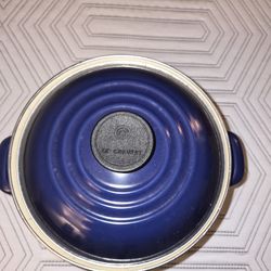 Le Creuset Blue Enamel On Steel Stockpot