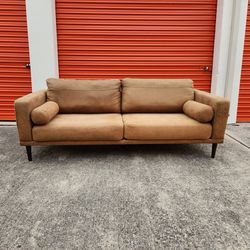 Suede Couch (delivery available)