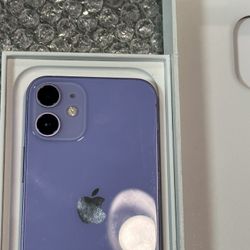 iPhone 12 MINI Purple UNLOCKED Like New 