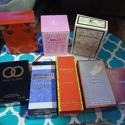 Perfumes New In Box 15.00 Each 