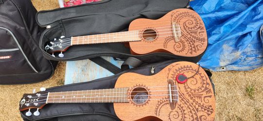 Pair Of  Luna Ukes