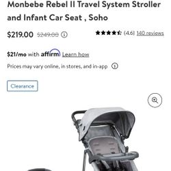 Infant Car Seat And Stroller 