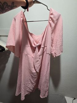 Pink dress