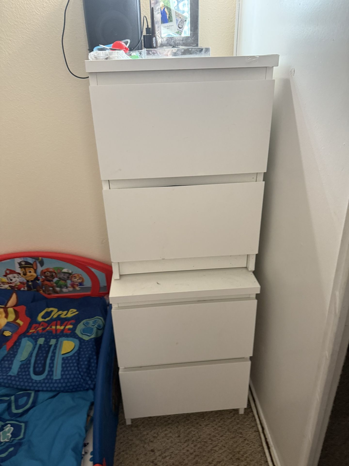 White Small Dressers
