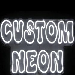 Custom “Text” LED Sign