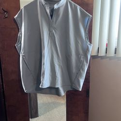 Figs Scrub Top And Bottom Dusty Blue 