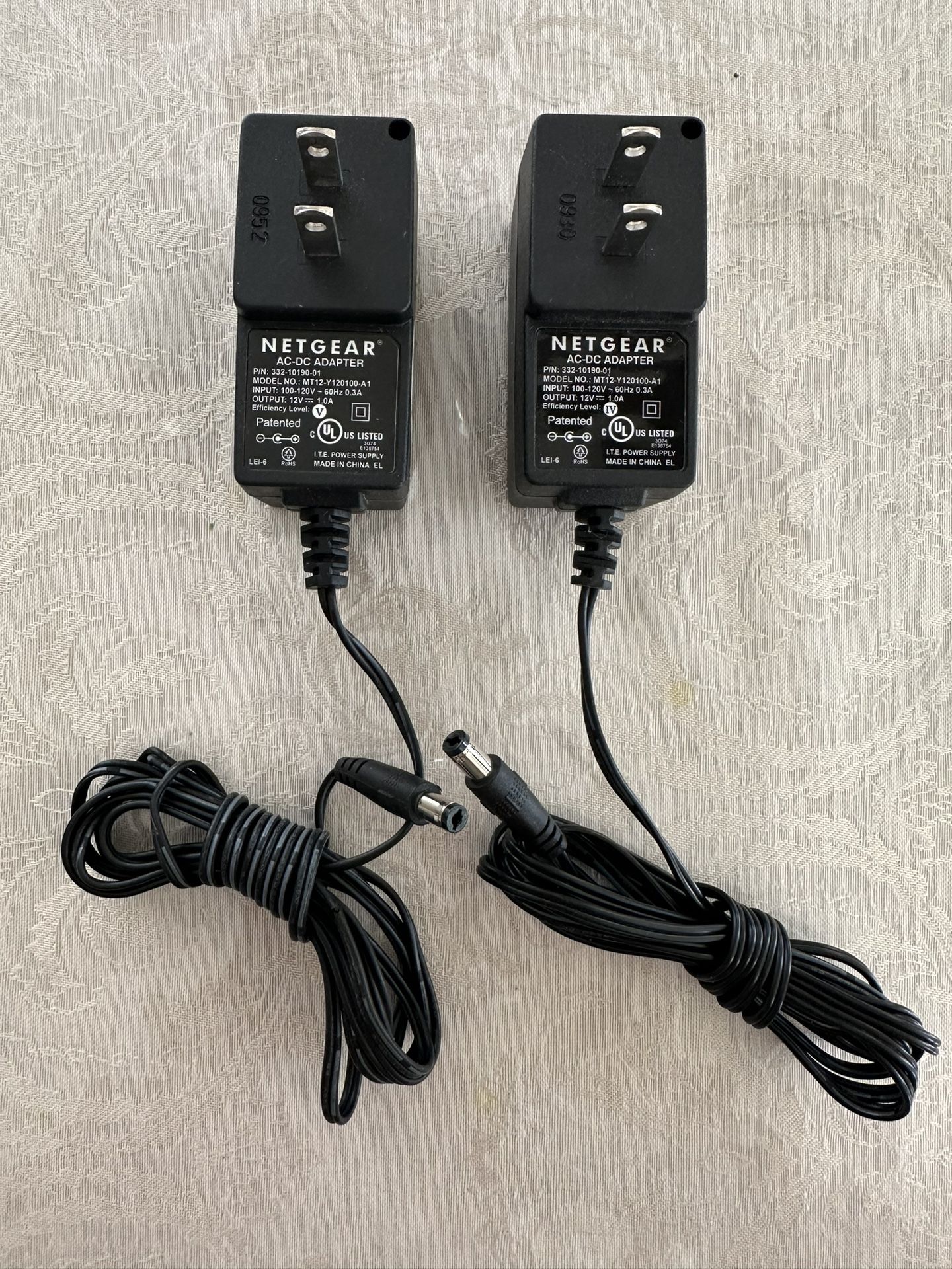 Netgear AC-DC Adapter (x2)