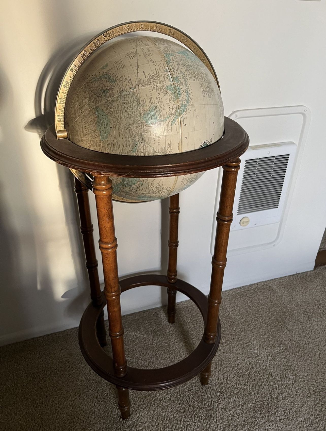 Standing Floor Globe