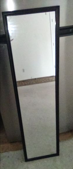 Black Rectangular Mirror