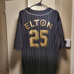 Elton John Tour Baseball Jersey Merch XL