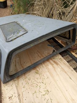 Truck camper shell (56 inch  inside  width x 60 length) $ 200.00 o.b.o