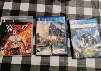 PS4 & PS3 Games