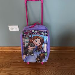 Girl Sofia Rolling Back Pack( New)