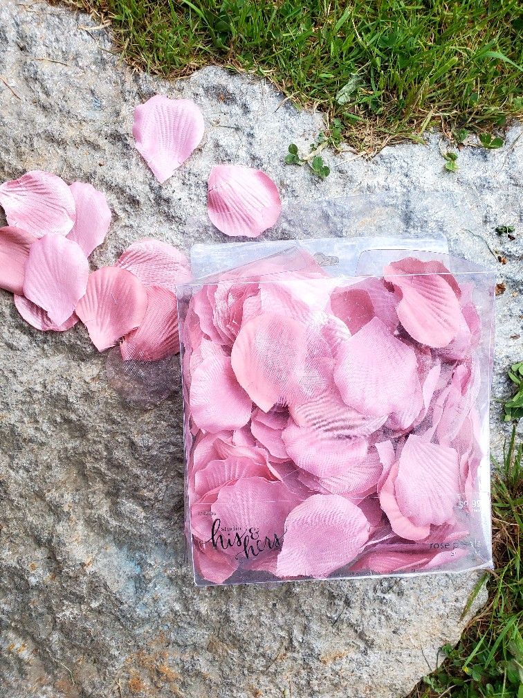 Dusty Rose Color ,rose Petals For Weddings Or Bridal Shower