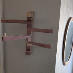 Farm Style Cedar Coat Hooks 