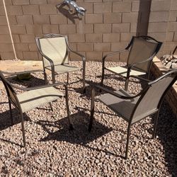 Patio Chairs Like New