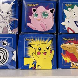 Burger King 23k Pokemon Trading Cards Blue Box Version 