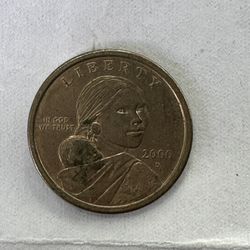  1 Dólar 2000 “D” – Moneda Coleccionable US Coin 🇺🇸