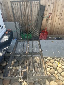 Heavy Duty Metal Folding Loading Ramp