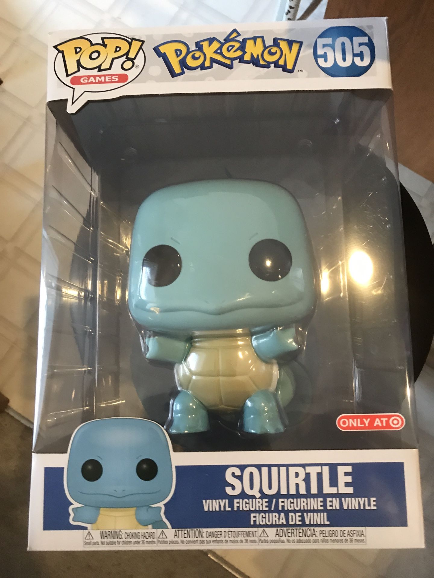Funko pop large 10 inch pokemon squirtle