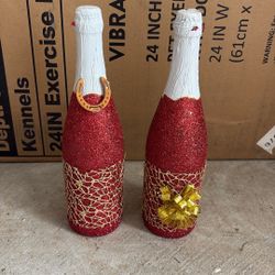 Decoration Champagne Bottle / Main Table Decor 