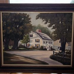 Vintage WEED Painting 