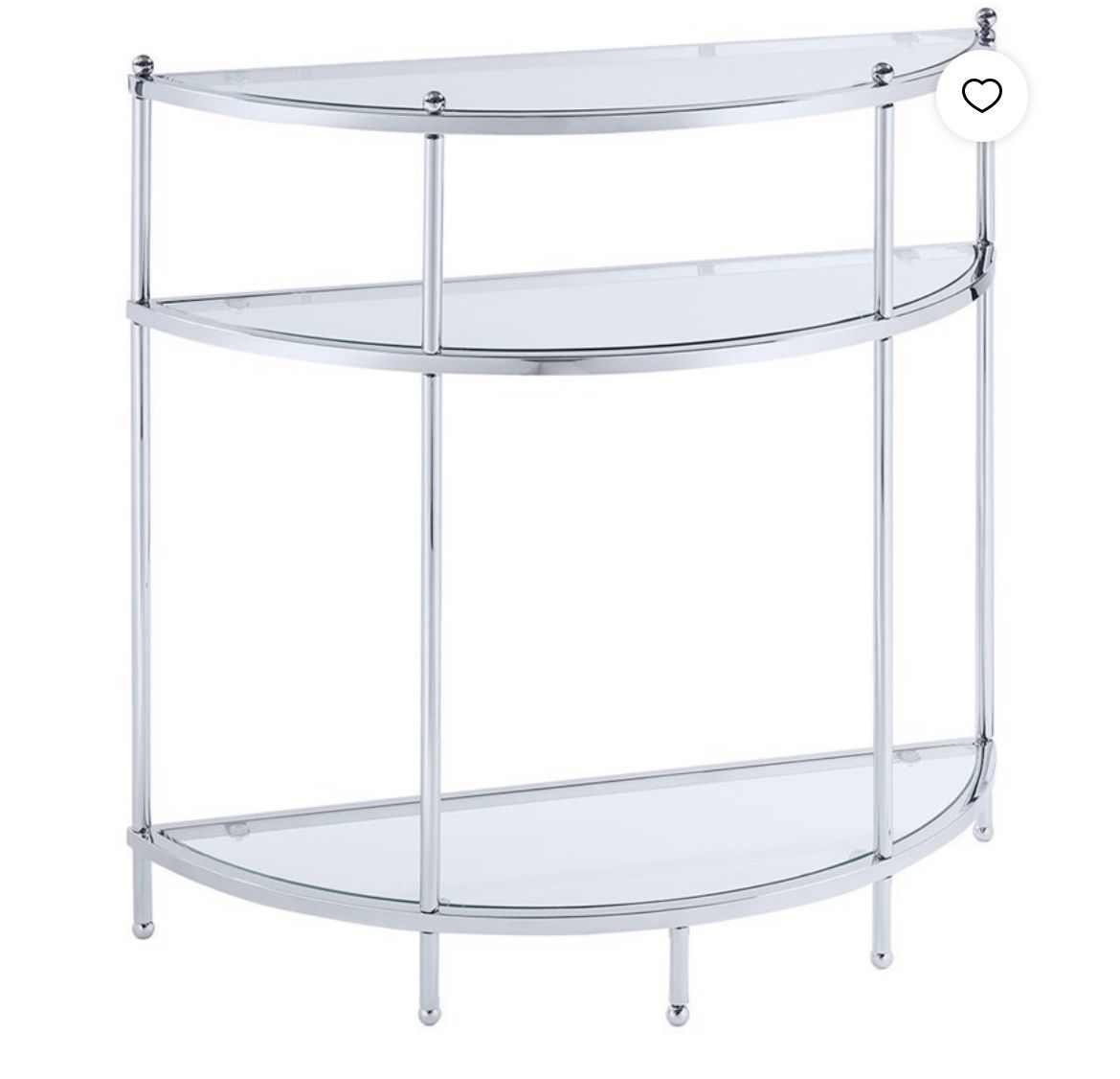 Glass Console Table 