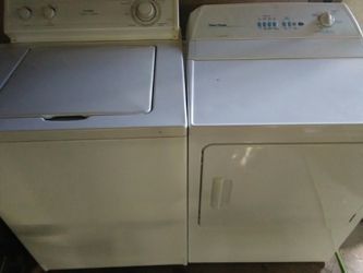 Washer and gas dryer they both work great