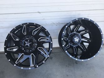 6 ⚡️20 INCH DUALLY⚡️CHEVY FORD DODGE⚡️⚡️2 YEARS WARRANTY-_-
