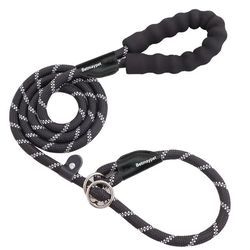 Brand new 4ft Slip Leads Dog Leash heavy Duty Training Leashes - Reflective & Comfortable Handle