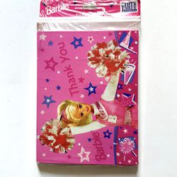 Vintage Barbie Cheerleading Thank you cards