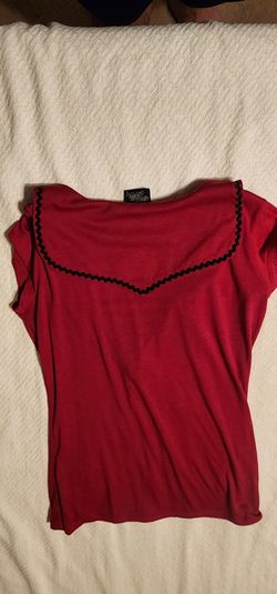 Pin up woman's shirt xl