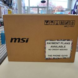 MSI GF63 Gaming Laptop - $25 Down To Take Home Today Pay The Rest Later